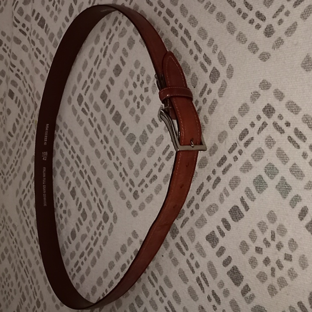 Fossil Italian Full Grain Leather Cowhide belt sz.105/42